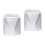2Pcs Oxford Cloth Washing Machine Protector Silver Waterproof Cover 4