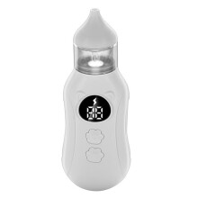 Aspirador Nasal Eléctrico para Bebés, Silencioso, con 9 Niveles de Succión, Recargable, Limpiador Nasal y Eliminador de Mocos.