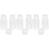 6Sets Plastic Bewaarpot Doppen Voor Honing En 3
