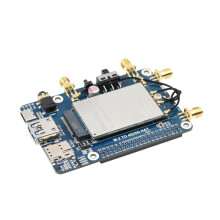 RM500N-GL 5G HAT voor Raspberry Pi met Behuizing, Vier Antennes, LTE-A Wereldwijde Band, GNSS-Positionering, Ondersteuning voor 3GPP 16, 4G/3G