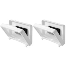 2Pièces Rangement Téléphone Douche Mural Plastique Multifonction
