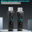 2.4G XLR Adapter System Wireless Microphone Transmitter Receiver System for Dynamic Mic Audio Mixer PA System Guitar 5