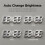 1set LED Clock with Remote Control, Silent Night Light Wall Clock, Must-Have for Home Use,White Frame White Light Style 5