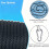 Anchor Rope, Marine Anchor Rope, Solid Braided MFP with Stainless Steel Grommets and Snap Hooks 6