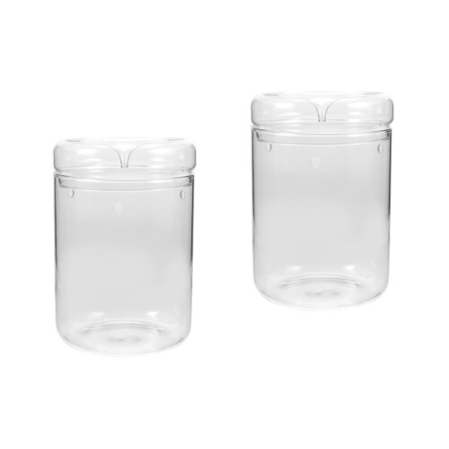 2St Multifunctionele Glazen Terrarium Pot Voor Interieur En 2