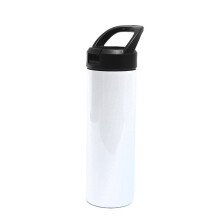 Rohling für Vacuum flask Flasche, Edelstahl, Isolierbecher, Doppelwandig, Vakuum, Gerader Becher, Henkelbecher mit Strohhalm