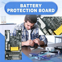 5Core Battery Storage Box Case for 21700 Power Tool with 4MOS 6Alloy Battery Protection Board 9A Fast Charging