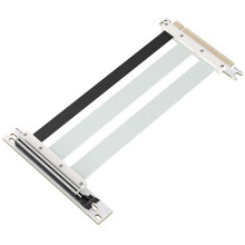 20cm PCI-E 5.0 X16 Riser Cable Card Extension Cable 90 Mounting GPU Extension Cord
