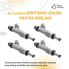4pcs Fuel Injector 297500-2430 15710-55LA0 for Vitara Motors M16A Engine Fuel Nozzle