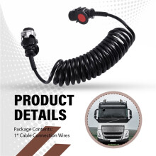 Spare Parts for Trucks VOE 20946393 21264649 21680286 21971553 ABS and EBS Cable Connection Wires 7 Pin
