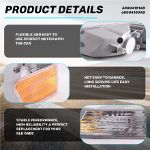 Luz de Posición Delantera para 2007-2014 (Sin Bombilla) 68004181AB 68004180AB
