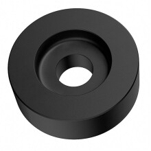 2X Aluminum 45 RPM Record Turntable Adapter for 7Inch Vinyl SL1200 Series LP Vinyl Record Player Accessories,Black