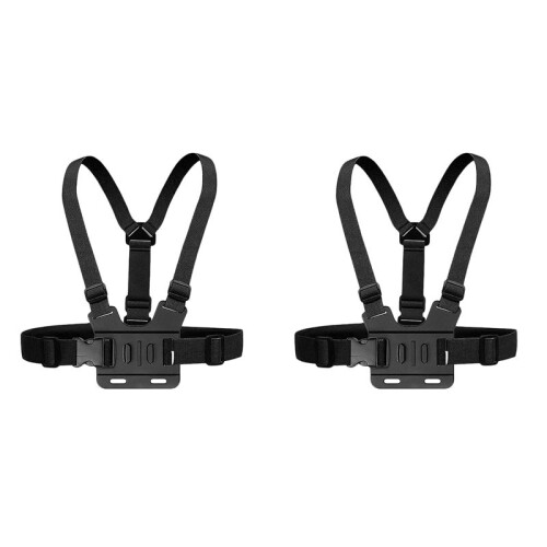 2X Chest Body Strap Mount Belt Holder for  Osmo Action Camera  Hero