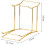 1set Double Layered Ceramic Fruit Bowl, Kitchen Countertop with Metal Frame, Ceramic Fruit Basket Holder 7