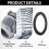 1/2"ID Valved Bulkhead Hose Barb,3/8"High-Flow Quick Disconnect Coupling, Panel Mount Fluid Fitting,Leak-Free &Tool-Free 4