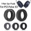 Cuscinetti per Cuffie per  per PS5 per  PULSE 3D Cuscinetto per Cuffie per  Copertura Cuscinetto Earmuff A 5