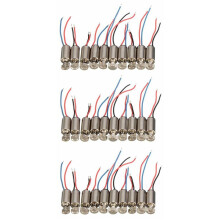 30Pcs Cell Phone Coreless Vibration Motor Vibrator 4X8mm 1.5-3V RC Toys