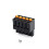 10Pcs Press Spring Type 2EDGKD5.08mm Quick Terminal Solder Free Plug Female Black 5p 6