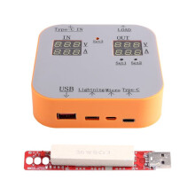 Multi-Cable Tester 1-to-3 Charging Cable Tester Shared Power Bank Tester Type-C One to Three Wire Tester
