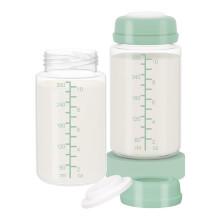 2pc 10oz Breastmilk Storage Bottle for SpectraS1 S2 9 SG/Motif /Others Wide-Mouth Flange, Breast Milk Containe
