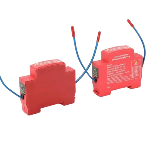 Automatic Aerosol Fire Extinguishing Device for Electrical Panels, DIN Rail Mounting