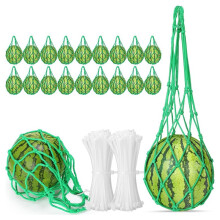 20-Pack Melon Hammock Net for Garden Support, Protects Watermelons, Squash, Cantaloupes
