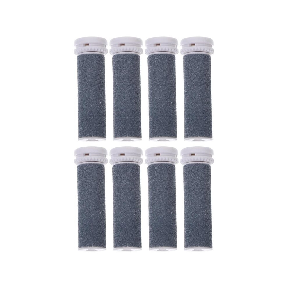 8pcs Electric Foot File Replacement Rollers - Extra Coarse Pedicure Tool Heads for  Micro Pedi