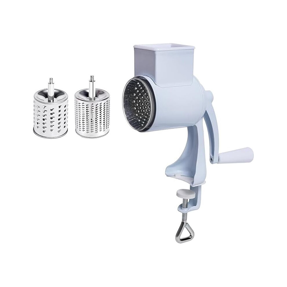 Rotary Cheese Grater Hand Crank Nut Grinder Multifunctional Kitchen Shredder For Cheese, Nuts, And Fruits 4712080458287