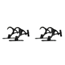 2Pair Aluminum Stage Light Hook  Moving  Light Truss Clip Safety Load 150KG for DJ Disco Stage Equipment(B)