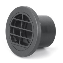 3X Conector de Escape de Saída de Tubo Plano Redondo para Saída de Ar para Aquecedor de Estacionamento Webasto Eberspaecher Acessório 60 mm