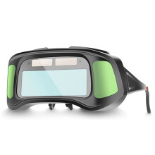 Automatic Dimming Welding Goggles Large View Auto Darkening Protective Glasses for Arc Welding Grinding Cutting,A