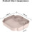 1pc Beach Bag Tray Accessories Storage Platform, Suitable for Modern Large Beach Bags,Practical and Portable 8