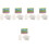 5Ensembles Kits Sucettes Colorés Accessoires 3