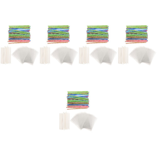 5Ensembles Kits Sucettes Colorés Accessoires 2