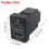For  Outlander Eclipse  L200 Triton QC3.0 Type C PD USB Quick Car Charger Socket Nondestructive Harne 6