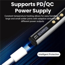 Electric Soldering Iron 70W Adjustable Digital Display Automatic Sleep BGA Precision Soldering Iron Repair Tool