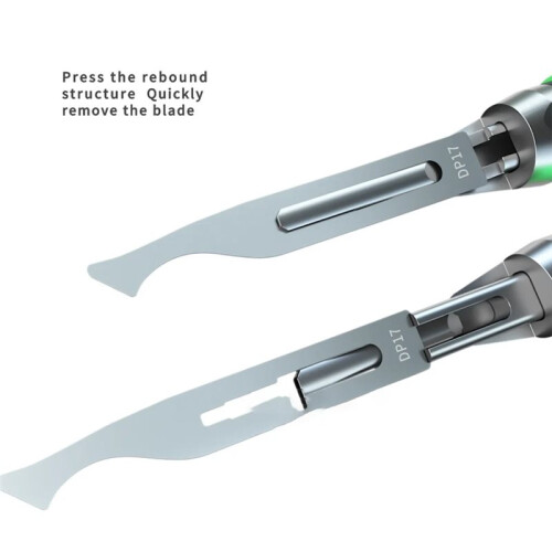 Multi-Function Quick Release Knife for Mobile Phone Motherboard IC Glue Removal Maintenance Knife Handle Blade Set