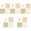 5Sets Assorted Bamboo Sushi Mats and Spoons Home Sushi Making Tools 2