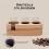 Espresso Tamper, 58mm Portafilter, Espresso Accessory, Desktop Tamper Base. 6