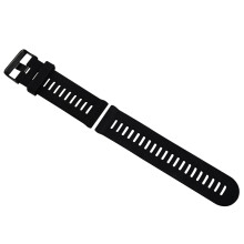 For Fenix 3 HR Soft Silicone Strap Replacement Wrist Watch Band+Tool Kits Black