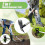 Dual-Headed Garden Hoe Set Weeder Tool with Adjustable Handle for Flower Beds Weeding 5