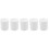 5Pcs Compact White Chemistry Beaker Mugs Plastic Lab Cups for Home 8