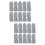 20Pcs Cut Resistant Finger Protectors Multi-Color for Cooking Work DIY 6