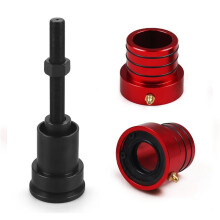 Front Axle Tube Seal Pair & Inner Axle Side Seal Installation Tool for Dana 30/44 for JK JKU YJ TJ Red