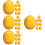 32Pcs Miniature Resin Lemons Yellow Artificial Fruit Models for Scenes 6