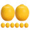 32Pcs Miniature Resin Lemons Yellow Artificial Fruit Models for Scenes 10