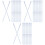 120Pcs Blue Plastic Slide Binders Report Covers Binding Bars 2