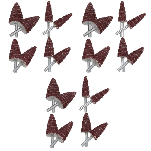 24Pcs Assorted Cone Abrasive Flap Wheels for Efficient Grinding 1