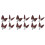 24Pcs Assorted Cone Abrasive Flap Wheels for Efficient Grinding 3