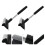 4Pcs Black Home Squeegee Glass Cleaning Tool with Comfortable Grip 8